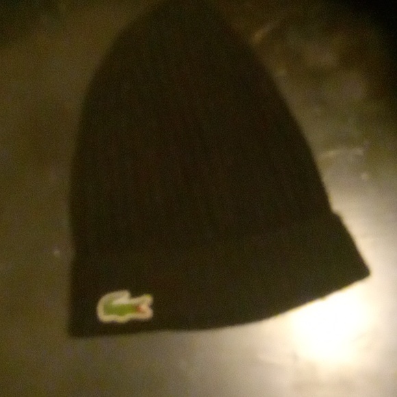 Lacrosse Black knitted hat - Picture 2 of 2